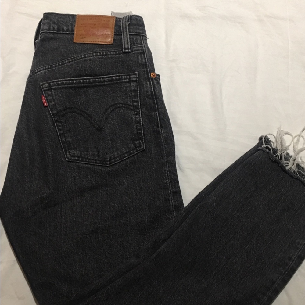Levi’s Black 501’s